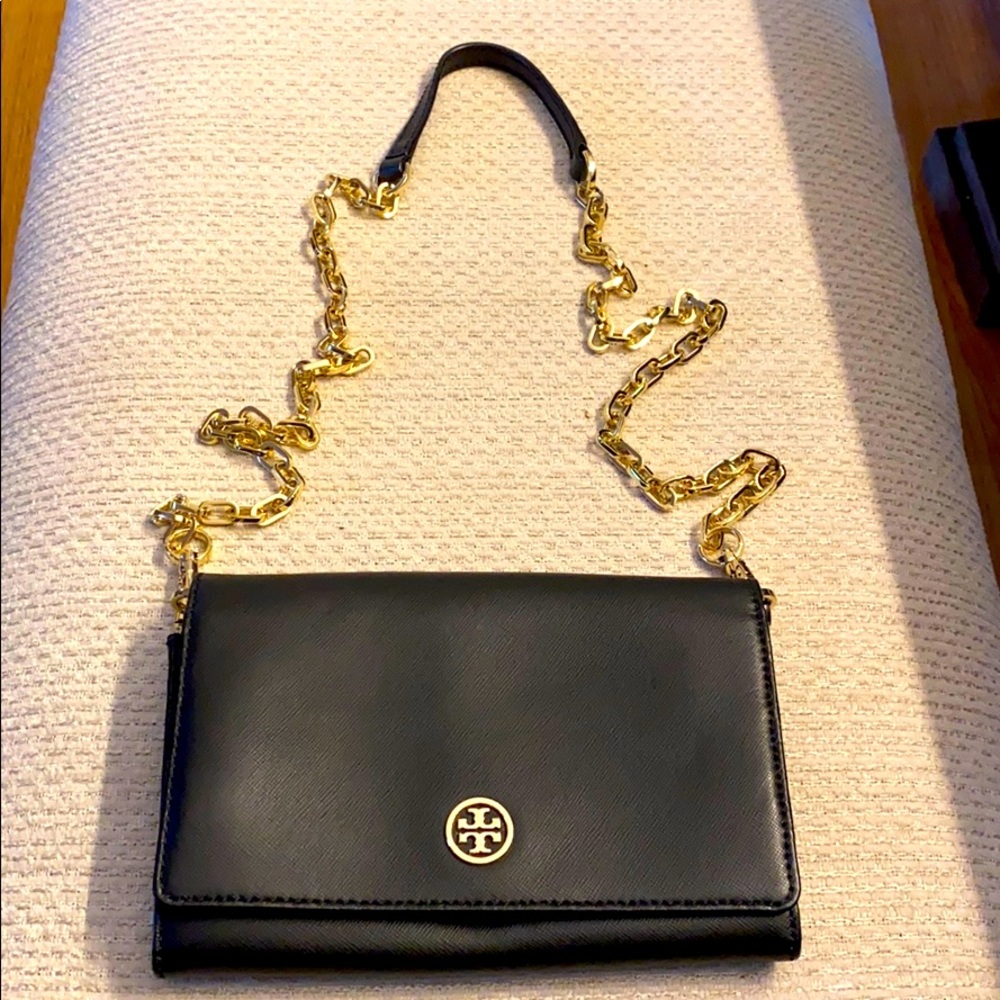 Tory Burch chain wallet